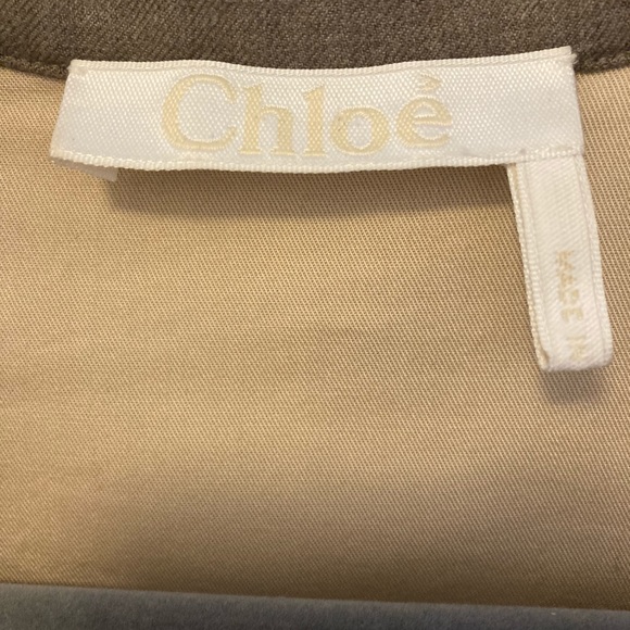 Chloe made in Italy neutral color dress - Picture 2 of 11